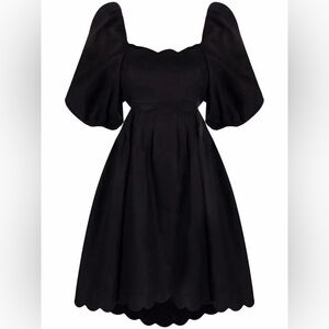 Zimmermann Black Mini Dress